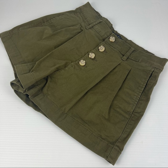 Cotton On Pants - Cotton On Khaki Cotton Pocket Shorts - Size 8
